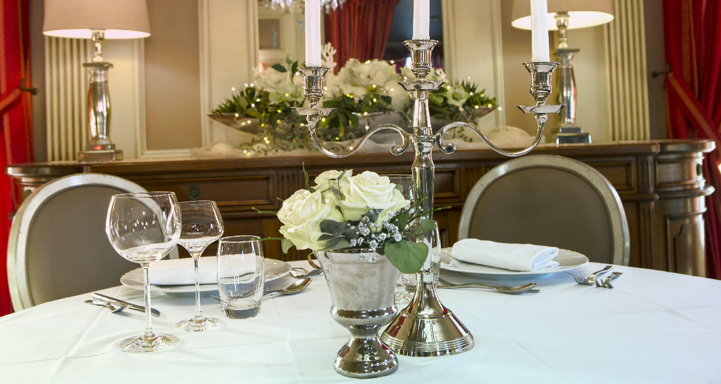Galerie photos des dÃ©corations de table du Restaurant La Braserade